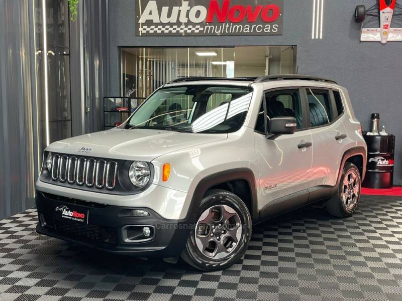 JEEP - RENEGADE - 2015/2016 - Prata - R$ 73.990,00