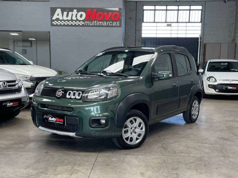 FIAT - UNO - 2016/2016 - Verde - R$ 46.990,00