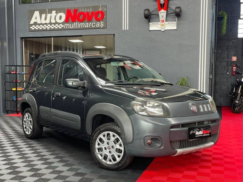 FIAT - UNO - 2014/2014 - Cinza - R$ 36.990,00