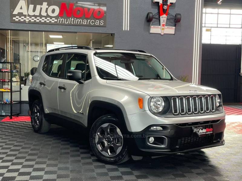 JEEP - RENEGADE - 2015/2016 - Prata - R$ 73.990,00